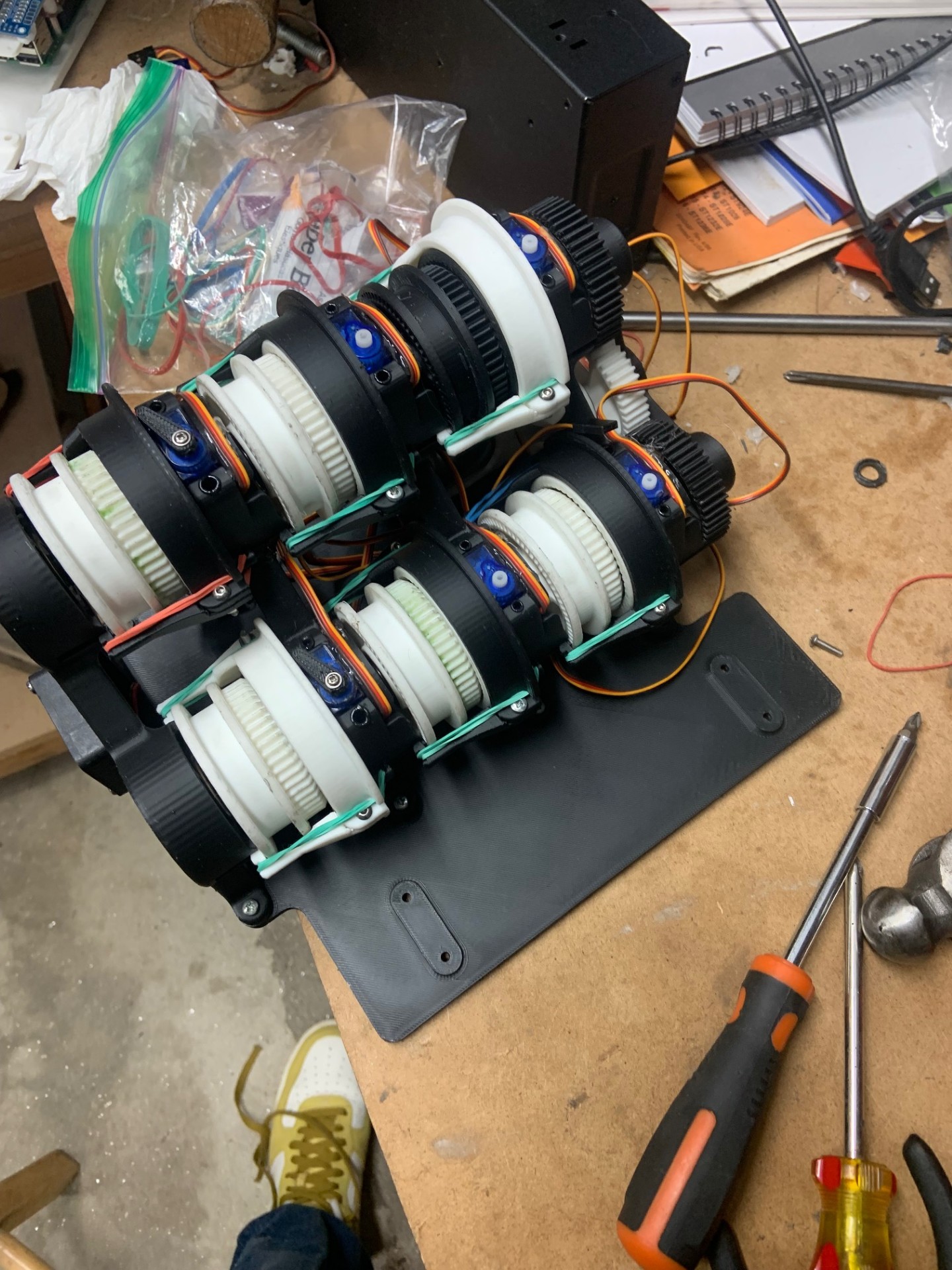 Graphite MK2 base assembly